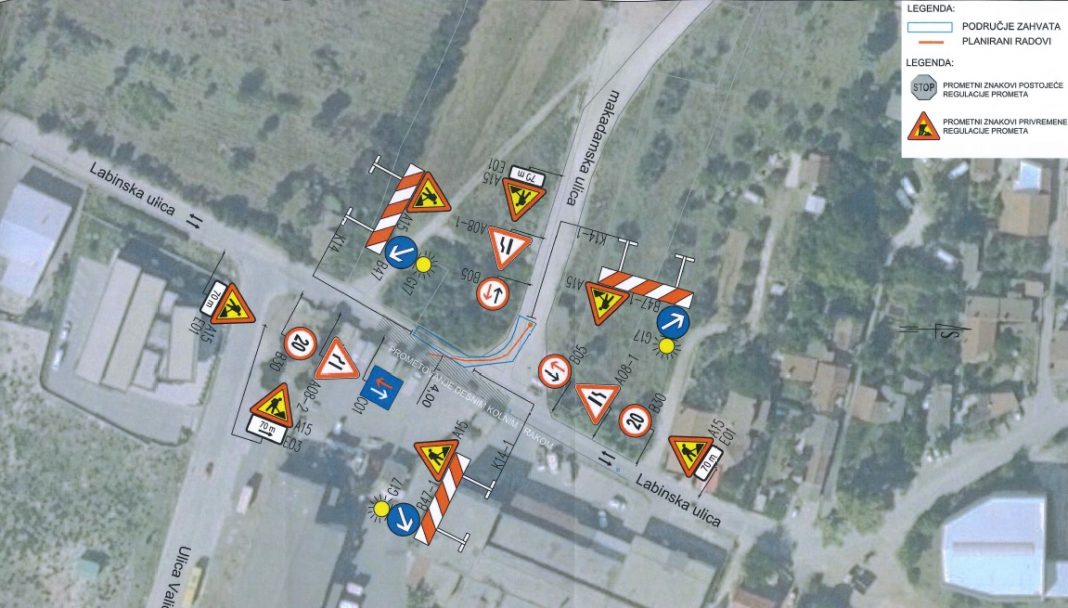 Privremena_regulacija_prometa_Labinska_ulica_fazaI