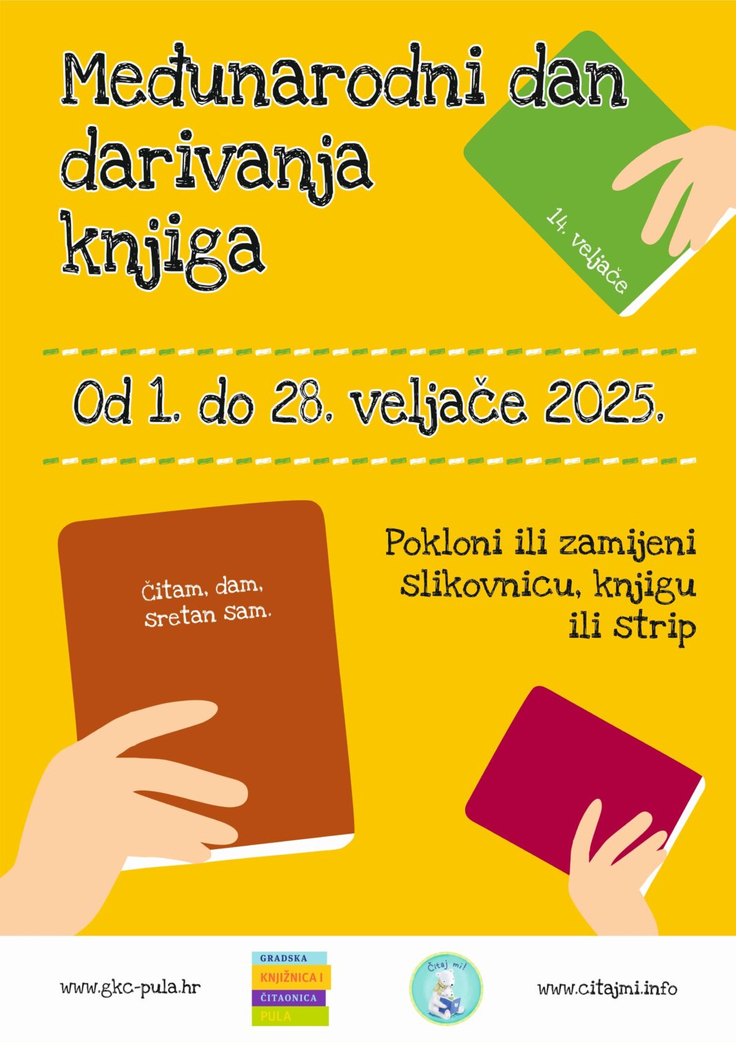 2025-02-01 - MEĐUNARODNI DAN DARIVANJA KNJIGA - PLAKAT-01
