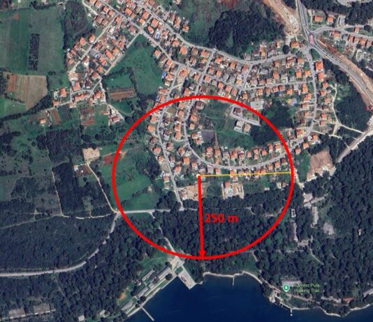 U nedjelju akcija uklanjanja zrakoplovne bombe u Puli – građani pozvani na oprez i suradnju