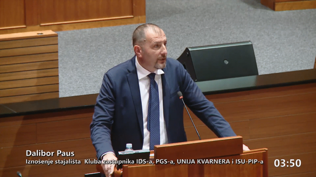 Press IDS - Dalibor Paus amandman željeznice