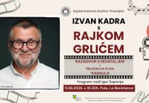 Rajko Grlić gostuje u Puli u sklopu ciklusa „Izvan kadra“