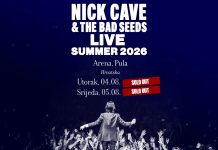 Nick Cave & The Bad Seeds rasprodali dvije večeri u pulskoj Areni